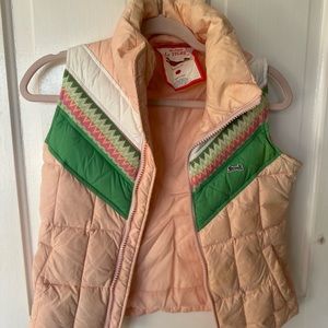 Le Tigre puffer pink vest XS